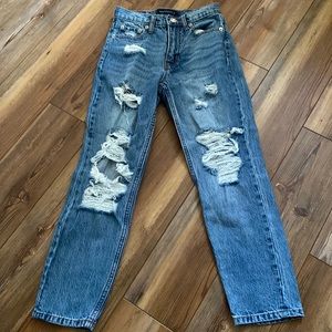 Aeropostale High Rise Mom Jean
